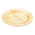 thumbnail image 2 of Round Natural Bamboo Plate - 9" x 9" x 1/2" - 50 count box, 2 of 3