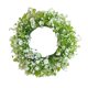 thumbnail image 2 of Corona de flores artificiales para la puerta principal | Guirnalda artificial de primavera y verano | Corona decorativa para la puerta, la pared, la ventana, el porche, 2 of 7