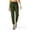 Army Green, variant on Women's Athletic Hiking Cargo Joggers Pants Outdoor Workout Lightweight Quick Dry UPF 50 Zipper Pockets Iron Grey S