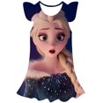 thumbnail image 1 of 2023 año Disney lindo Frozen Elsa princesa vestido niñas dibujos animados Frozen Elsa vestidos princesa niños fiesta ropa 1-10 Years12M Gao Jinjia LED, 1 of 2