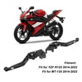 thumbnail image 4 of Motorcycle Brake Lever, CNC Aluminium  Handle with 6 Adjustable Angles, Ergonomic Design for YZF R125 2014-2022, 4 of 8