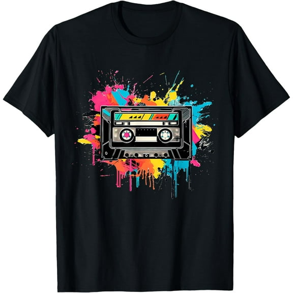 vintage cassette tape retro Mixtape music T-Shirt
