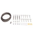 thumbnail image 4 of Wire Rope Hanging Kit, Stainless Steel Wire Rope Set Waterproof Rustproof Corrosion Resistance  For Plant Climbing Aids, 4 of 8