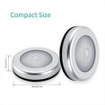 thumbnail image 3 of Cordless LED Motion Sensor Night Light Battery Operated Indoor Under Cabinet Step Lighting (1pc ), 3 of 8