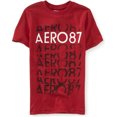 thumbnail image 1 of Camiseta gráfica Aeropostale Stacked Aero para hombre roja XXL, 1 of 1