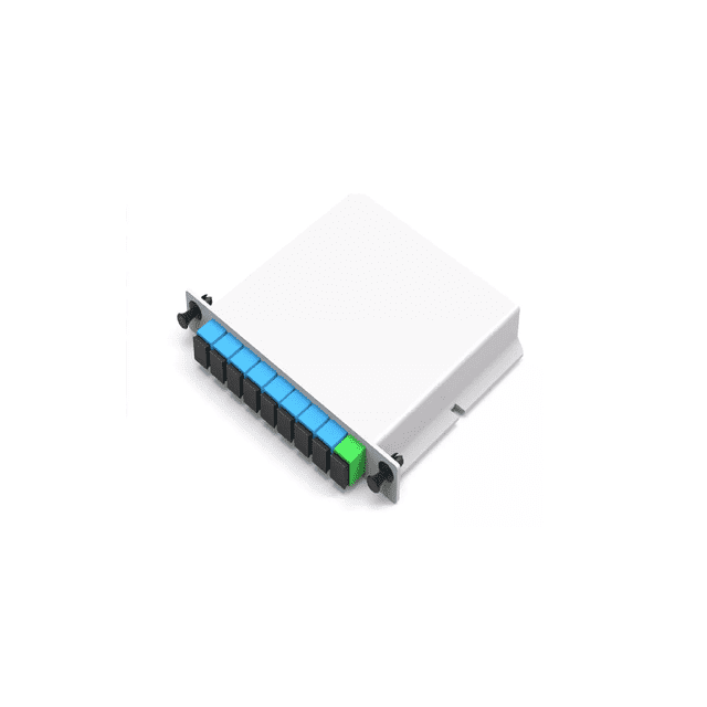 Divisor De Fibra Óptica 1 A 8 Plc Ftth Sc Upc BLANCO