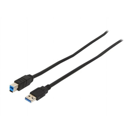 UPC: 0065030839655 | StarTech.com USB3SAB6BK Black SuperSpeed USB 3.0 Cable A to B – M/M