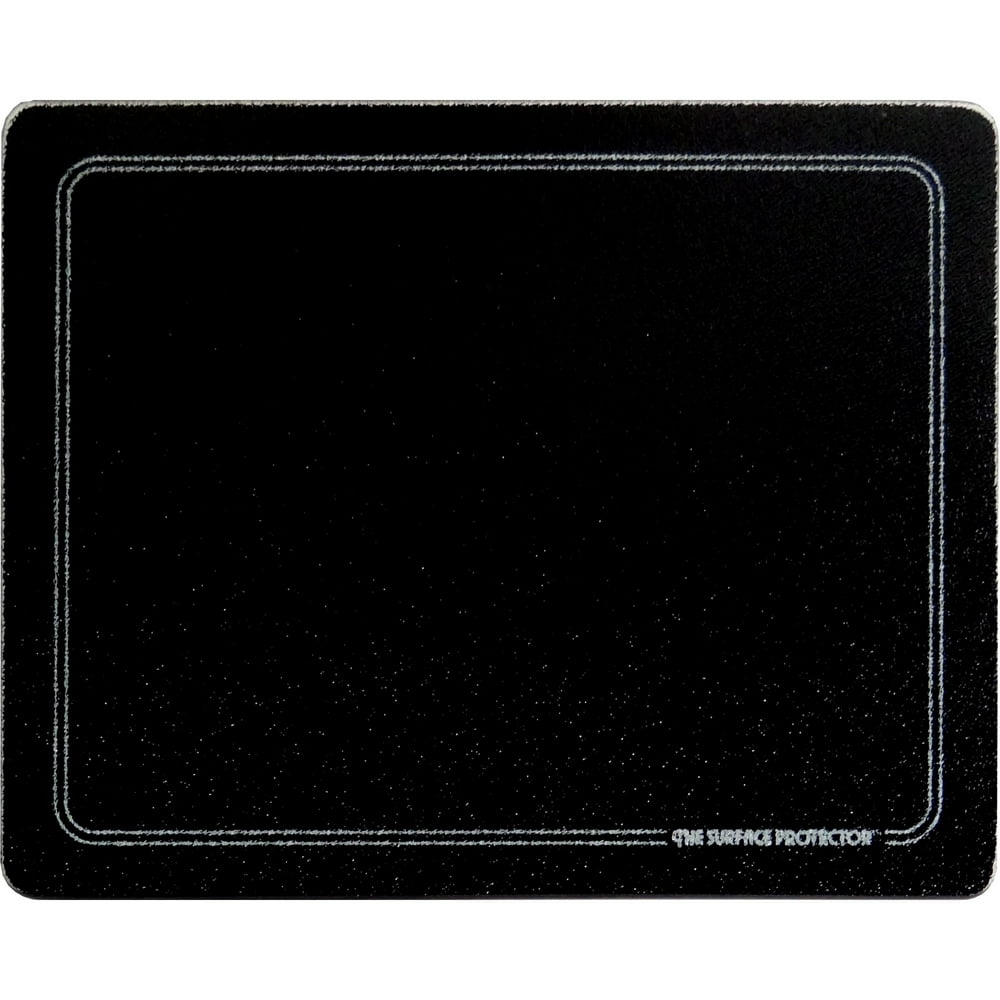 Vance 20 X 16 inch Black with White Border Surface Saver Tempered Glass