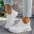 thumbnail image 2 of YOUYEDIAN Orthopedic Shoes for Women Fashion Breathable Mesh Round Toe Versatile Comfy Platform Soft Sneakers Casual Sport Non Slip Running Shoes, 2 of 5