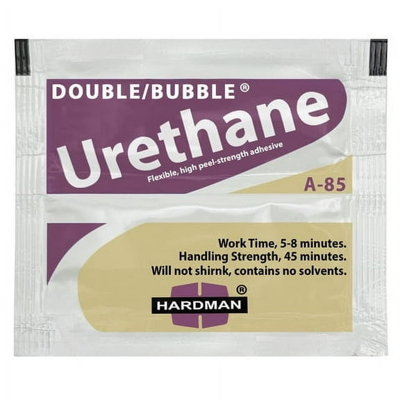 Hardman Double Bubble Purple Urethane A-85 Very Flexible Epoxy - 04024 (5 Pack)