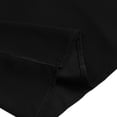 thumbnail image 4 of Men's Thobe Muslim Clothes V-Neck Long Sleeve Pullover Middle East Saudi Kaftan Abaya Dubai Arab Robe with Embroidery Black, 4 of 7