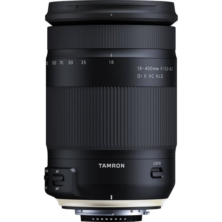 Tamron 18-400mm f/3.5-6.3 Lens for Nikon, 64GB SD Card, Backpack