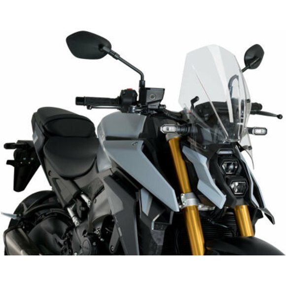 PUIG Naked New Generation Touring Windscreen, Clear