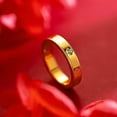 thumbnail image 3 of DESIGNICE Gold Rings for Women,Skin-Conforming Dainty Rings for Women,Sturdy Construction Tarnish Free Gold Rings,Gold2 Plated, 3 of 4