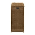 thumbnail image 3 of Household Essentials 3 Compartment Laundry Sorter, Wicker Laundry Sorter, Natural Seagrass, 3 of 12