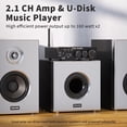 thumbnail image 3 of Amplificador receptor de audio estéreo Bluetooth 5.0 Fosi Audio BL20C, 3 of 7