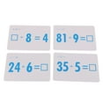 thumbnail image 3 of Paquete de Tarjetas didácticas de matemáticas Strade Fareast Limited 5 juegos de Tarjetas de división 5 piezas, 3 of 8