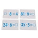 thumbnail image 1 of Conjunto de 36 tarjetas didácticas de matemáticas y aritmética para niños. Juego de juegos educativos. División, 1 of 7