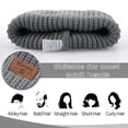 thumbnail image 6 of Bocaoying 2 Pack Warm Beanie Hat for Men Women, Unisex Warm Winter Caps Soft, Breathable & Cozy Stretchy Knitted Cuffed Cap, 6 of 7