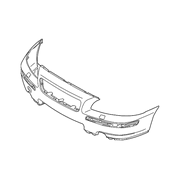 Genuine OE Volvo Bumper Cover - 39885116