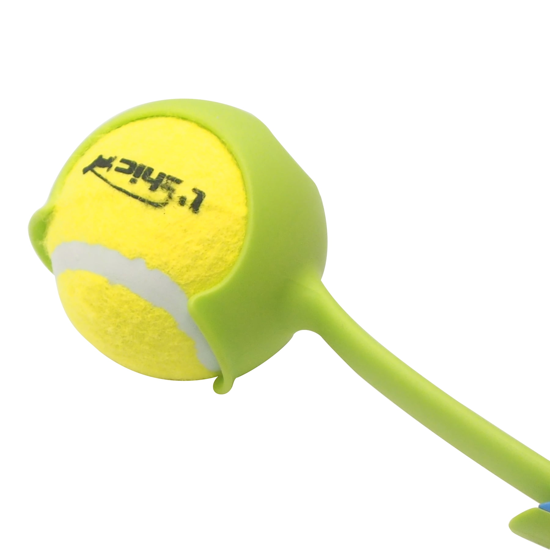 Pet Nugget Ball Tosser, Tennis Ball Launcher Retrieving Dog Toy in Green