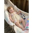 thumbnail image 3 of AceBaby Toddlers Baby Girls Outfits, 6M-4T Tie-up Flower Camisole and Shorts Summer 2Pcs Clothes Set, 3 of 9