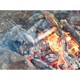 thumbnail image 4 of Grille de Poisson Barbecue Chromée avec Poignée en Bois (1 Pce, Marron), 4 of 5