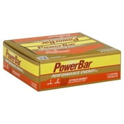 PowerBar Fruit Smoothie Energy Creamy Citrus, 1 box of 12 bars