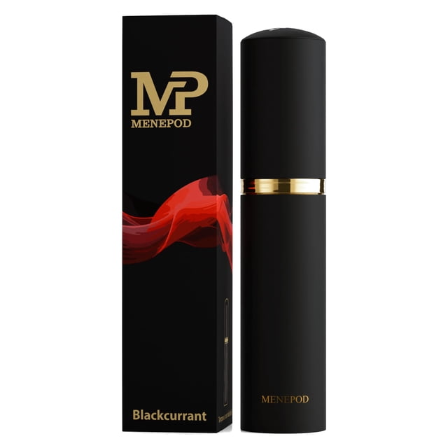 Estuche organizador discreto de lujo para tampones Menepod, negro