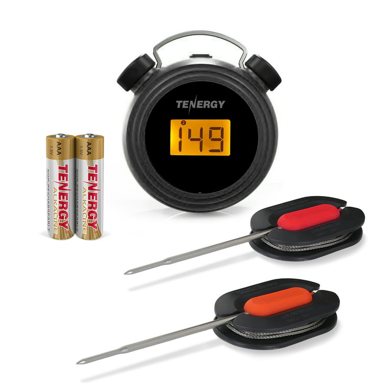 Tenergy Solis Digital Meat Thermometer, APP Controlled Wireless Bluetooth  Smart BBQ Thermometer w/ 6 Stainless Steel Probes & Carrying Case, Cooking