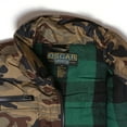 thumbnail image 2 of Men's Cargo Camo Vest Zip-up Pockets Hunting Tactical Oscar Sports BrownGreen 4XL, 2 of 3