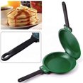 thumbnail image 2 of Double Pan The Maker – Ceramic Nonstick Copper Easy To Flip Pancake Griddle For Pancakes Omelette Maker Frittata Maker & More!, 2 of 9