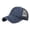 Navy, variant on Fgnfyis Hats for Women Washed Distressed Hole Denim Patchwork Mesh Summer Breathable Sun Adjustable Mens Trucker Hats Navy One Size