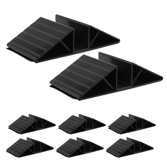 ELAYARD 8Pcs Durable Plastic Pet Gate Stabilizer Feet for Freestanding Fence Support and Force Distribution