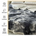 thumbnail image 6 of Zawou Large Double Layer Thickened Lamb’s Wool Milk Fleece Blanket, Soft Plush Winter Throw for Sofa, Bed, or Dormitory, Cozy Nap Blanket, Portable Warm Comfort, 150x100cm, 6 of 6