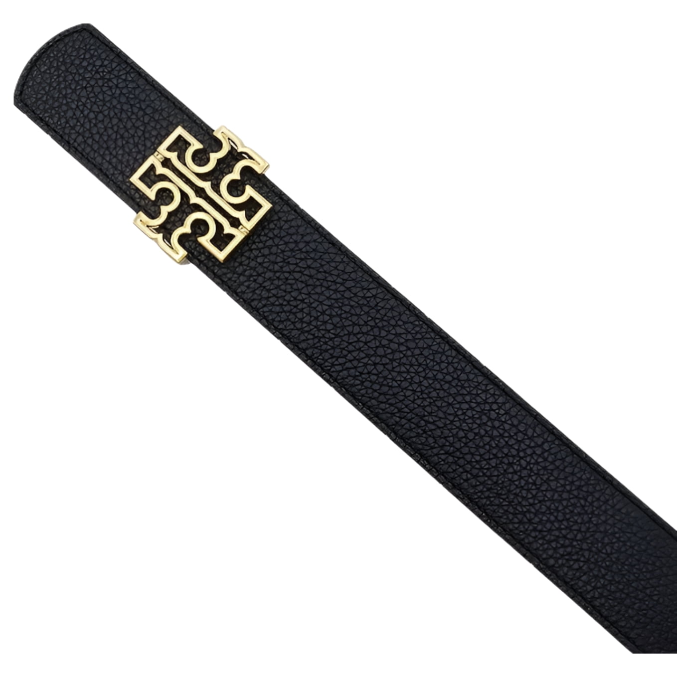 Tory Burch 84841 Britten Black & Royal Navy Blue With Gold 