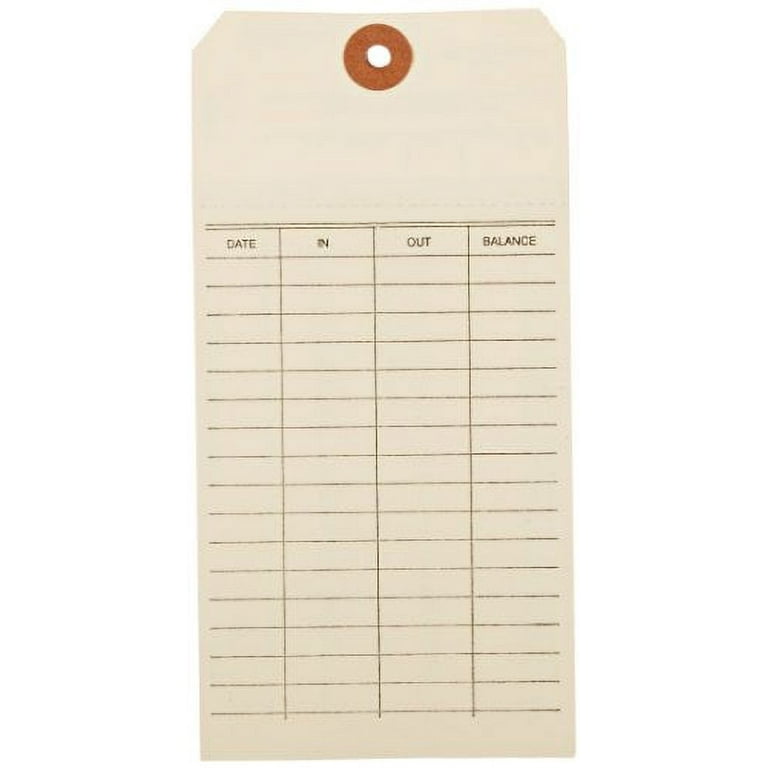 Staples Inventory Tags Part Carbonless Stub Style 8, 59 OFF