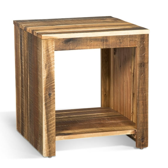 Sunny Designs Coleton End Table-Finish:Antique Natural