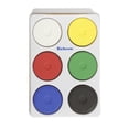thumbnail image 1 of Jack Richeson Non-Toxic Tempera Paint Block Set with Tray, Assorted Opaque Color, Set of 6, 1 of 1