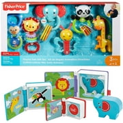 Fisher-Price Rainforest Friends Activity Books and Playful Pals Gift Set