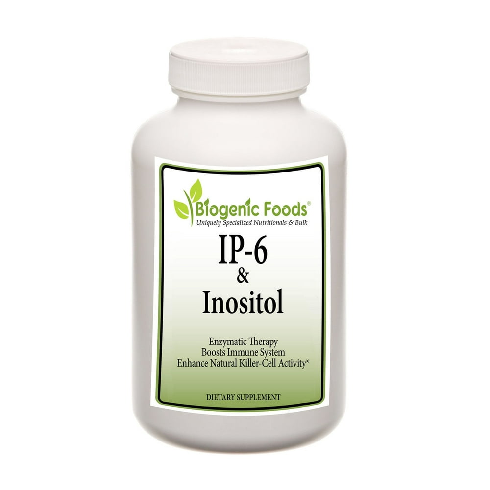 IP6 Inositol Hexaphosphate & Inositol Natural Immune Support, Veggie Capsules (60 Capsules