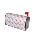 thumbnail image 2 of Bingfone Red Squirrel And Blue Rabbit Magnetic Mailbox Cover Standard Size for Garden Yard Outdoor Decorations-25.5x21 in, 2 of 7