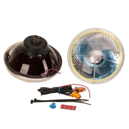 Classic 7" Xenon Headlight Kit w/Halos