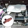 thumbnail image 3 of Unique Bargains 6pcs Fuel Injector Car Inner 4 Holes Engnie Fuel Injectors for Ford Explorer 1997-1998 Metal Red, 3 of 7