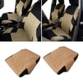 thumbnail image 1 of 4 piezas de fundas de asiento de coche para camión SUV Van Universal Cola funda de asiento de coche, 1 of 8