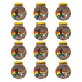 thumbnail image 4 of 12 medallas de fútbol para , , colección de aleación, recuerdos de fiesta, medallas de para eventos de concursos de ortografía medalla de bronce, 4 of 10