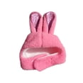 thumbnail image 1 of Cartoon Cat Hat with Sparkling Bunny Ears - Extra Soft Washable - Cosplay Pet Headgear - Photography Prop for Party, 1 of 8