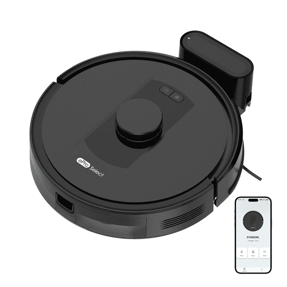 Robot Vacuum and Mop Combo, 10Kpa Robotic Vacuum Cleaner, 150 Min Max, Customized Cleaning, Multi-Floor Mapping, WiFi/Alexa/APP, Ideal for Hard Floors, Carpets & Pet Hair, Self-Charge (3620)