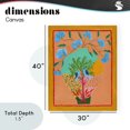 thumbnail image 4 of Stupell Industries Scandinavian Bluebirds & Boho Flower Vase Canvas Art, 30 x 40, by Nabeela Rumi, 4 of 8
