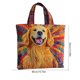thumbnail image 3 of Uuiauoio Canvas Tote Bag Large Capacity Shoulder Bag for Women Fashion Printed Beach Shopping Work Travel Daily Use Gift Idea, 3 of 6